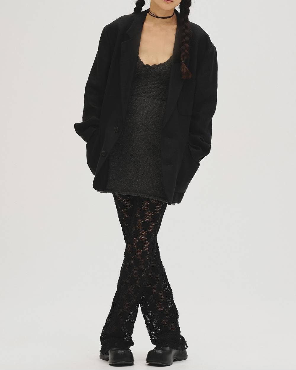 Shrink Lace Leggings Shrink Lace Leggings,シュリンクレースレギンス,12710702,レースレギンス,シュリンクレース,レギンス,パンツ,ボトムス,セットアップ,todayful,トゥデイフル,lifes,吉田怜香,27ss