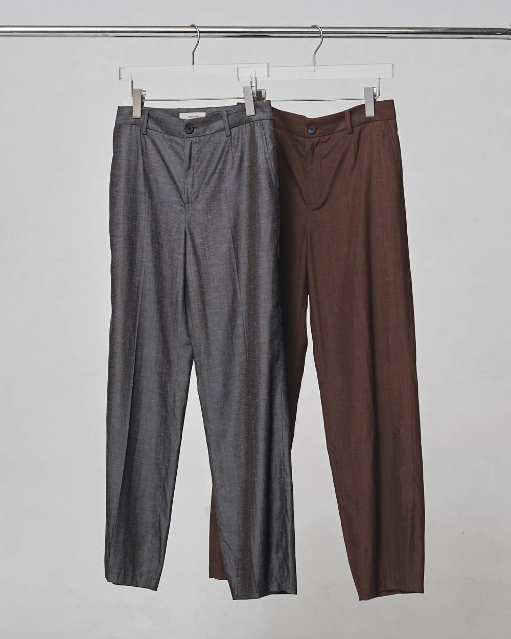 Linen Lowrise Trousers Linen Lowrise Trousers(リネンローライズトラウザー)です。12710704,ローライズトラウザー,リネントラウザー,ボトムス,トラウザー,パンツ,todayful,トゥデイフル,lifes,吉田怜香,27ss
