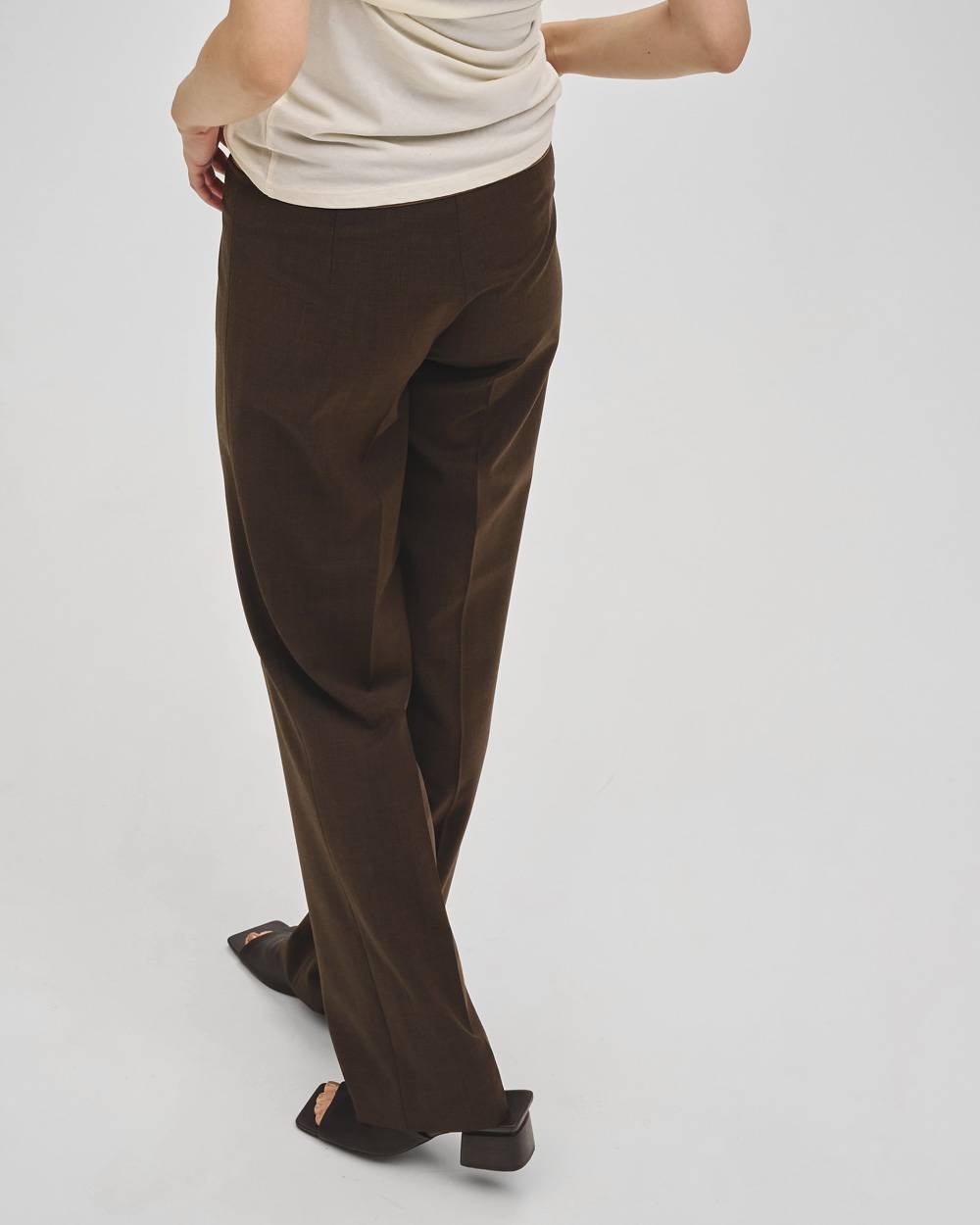 Flat Lowrise Slacks Flat Lowrise Slacks,フラットローライズスラックス,12710707,ローライズスラックス,スラックス,ローライズ,パンツ,ボトムス,todayful,トゥデイフル,lifes,吉田怜香,27ss