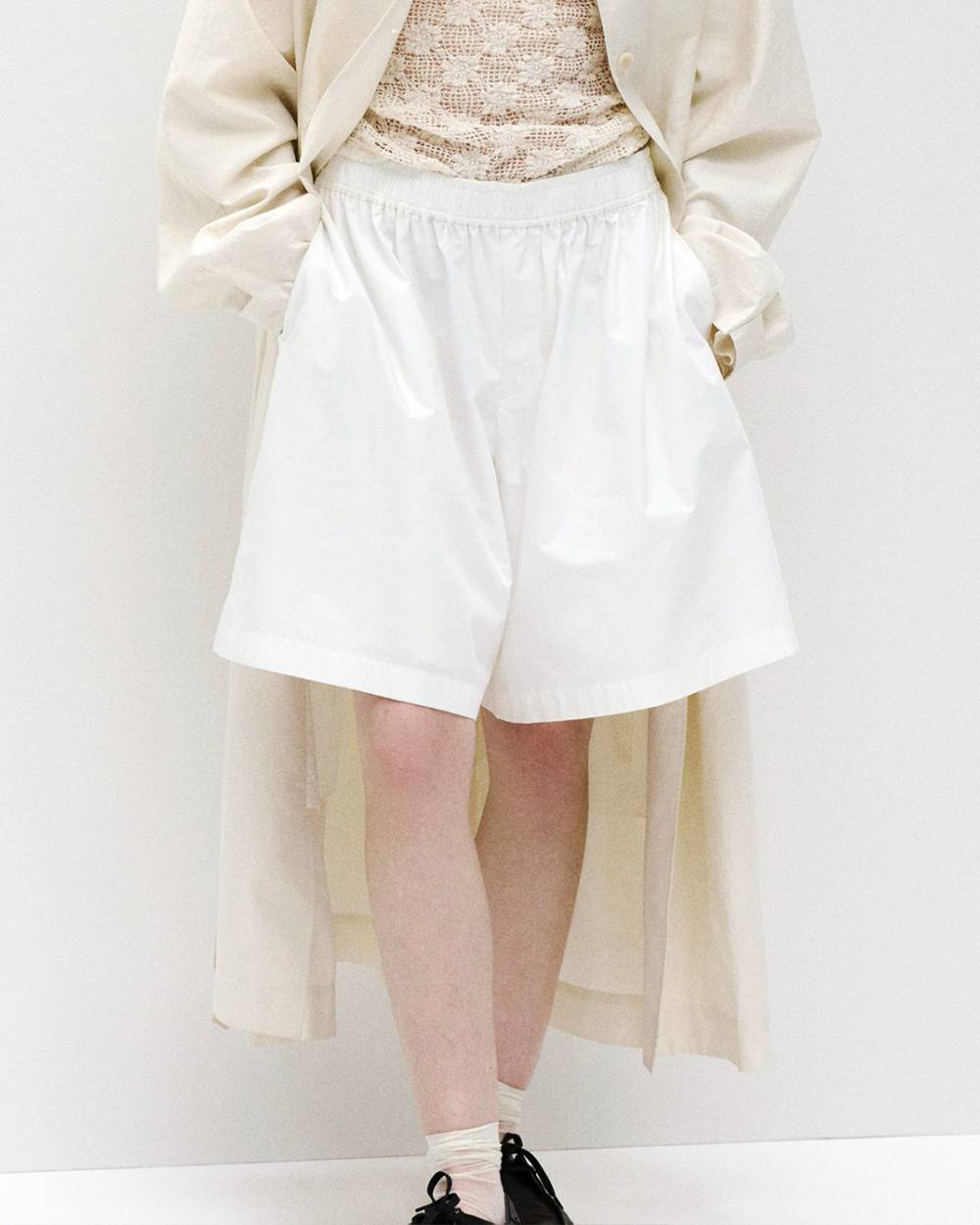 Easy Typewriter Halfpants Easy Typewriter Halfpants,イージータイプライターハーフパンツ,12710709,ハーフパンツ,パンツ,ボトムス,イージータイプライター,ショーツ,ショーツパンツ,todayful,トゥデイフル,lifes,吉田怜香,27ss