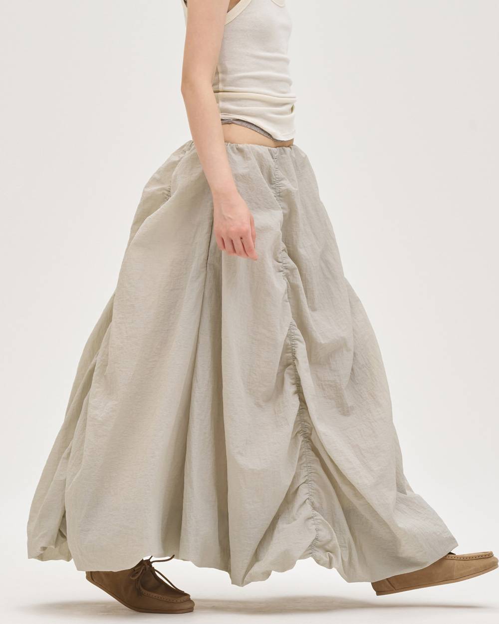 Nylon Ripstop Skirt Nylon Ripstop Skirt,ナイロンリップストップスカート,12710803,ナイロンスカート,リップストップスカート,リップストップ,スカート,ボトムス,todayful,トゥデイフル,lifes,吉田怜香,27ss