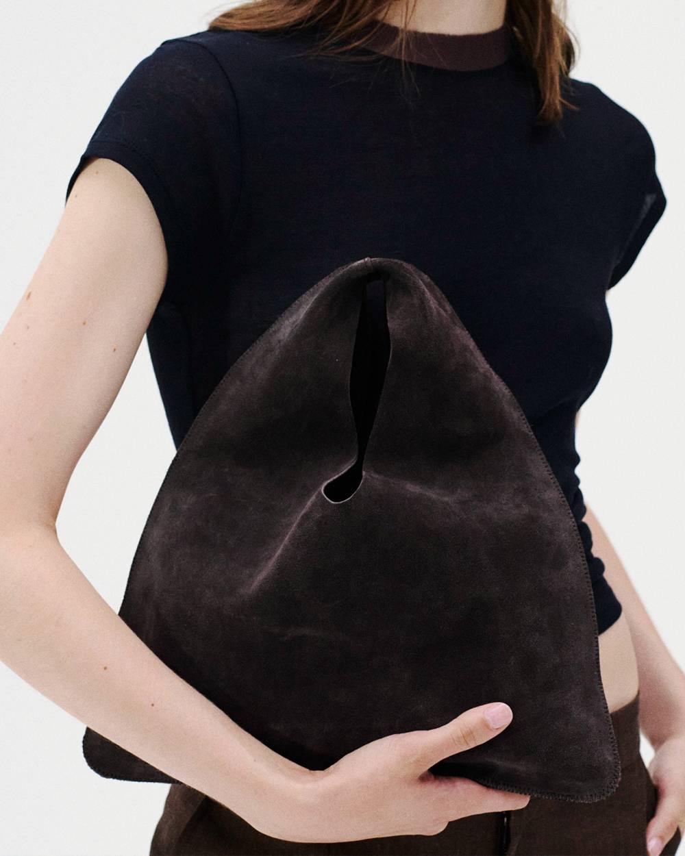 Suede Stitch Bag Suede Stitch Bag,スエードスティッチバッグ,12711012,スティッチバッグ,スエードバッグ,バッグ,バック,レザーバッグ,レザーバック,鞄,カバン,todayful,トゥデイフル,lifes,吉田怜香,27ss