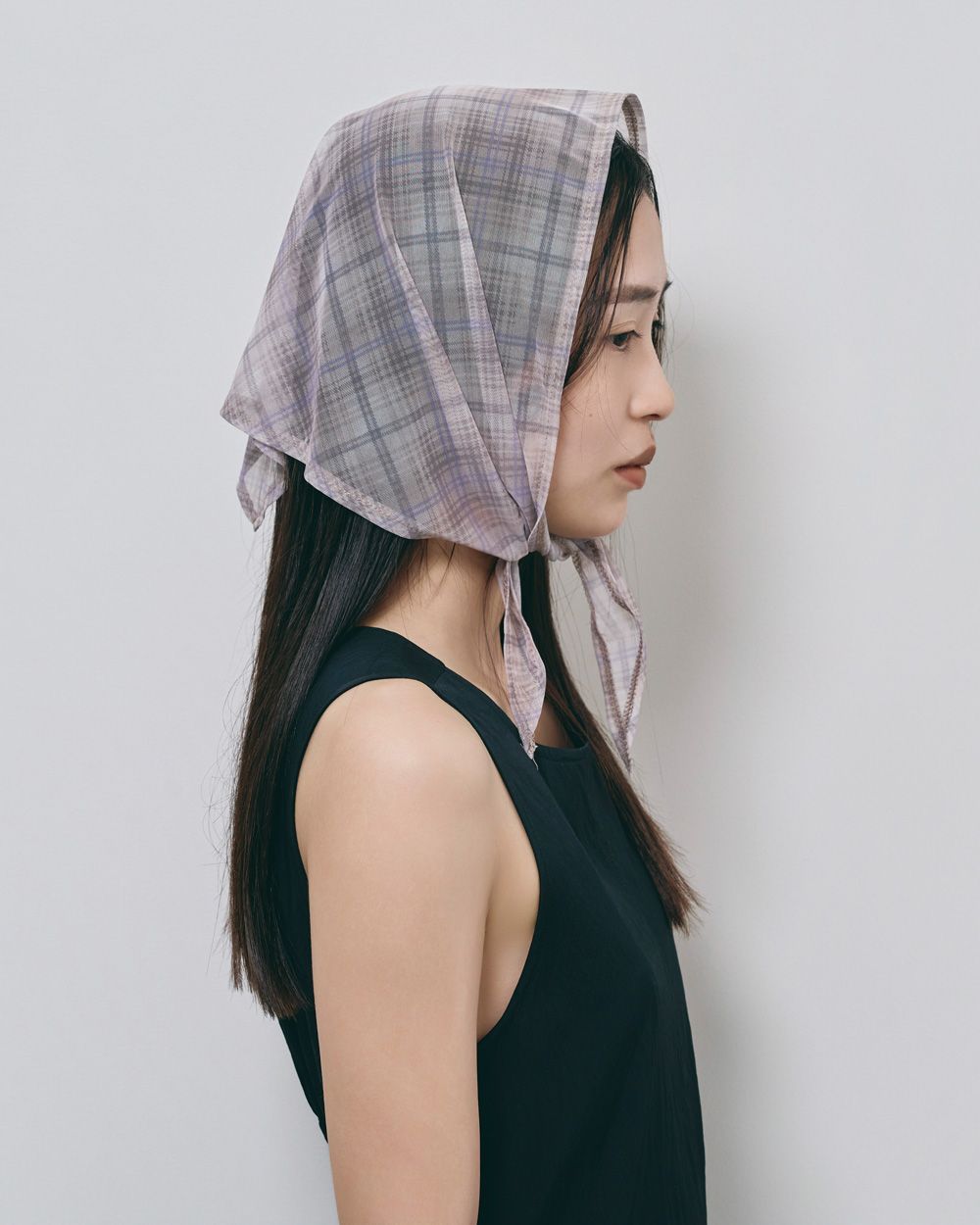 Sheer Check Scarf オリーブ　TODAYFUL TODAYFUL(トゥデイフル) / Life's online store（ライフズ