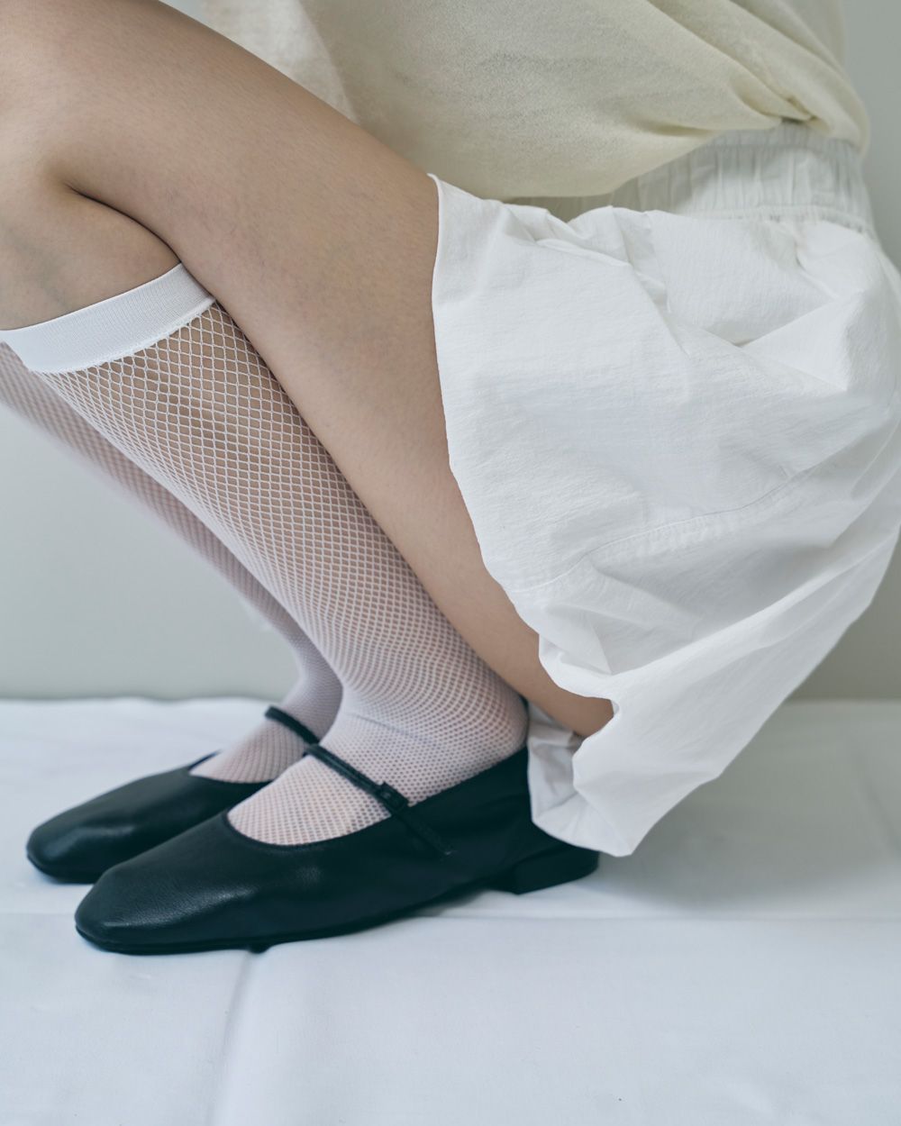 Eco Leather Falt shoes Eco Leather Falt shoes,エコレザーフラットシューズ,82521008,シューズ,エコレザーシューズ,フラットシューズ,ヴィーガンレザーシューズ,todayful,トゥデイフル,lifes,ライフズ,25aw,吉田怜香