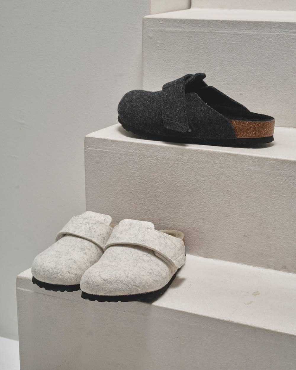 BIRKENSTOCK LOMA FELT SHEARLING