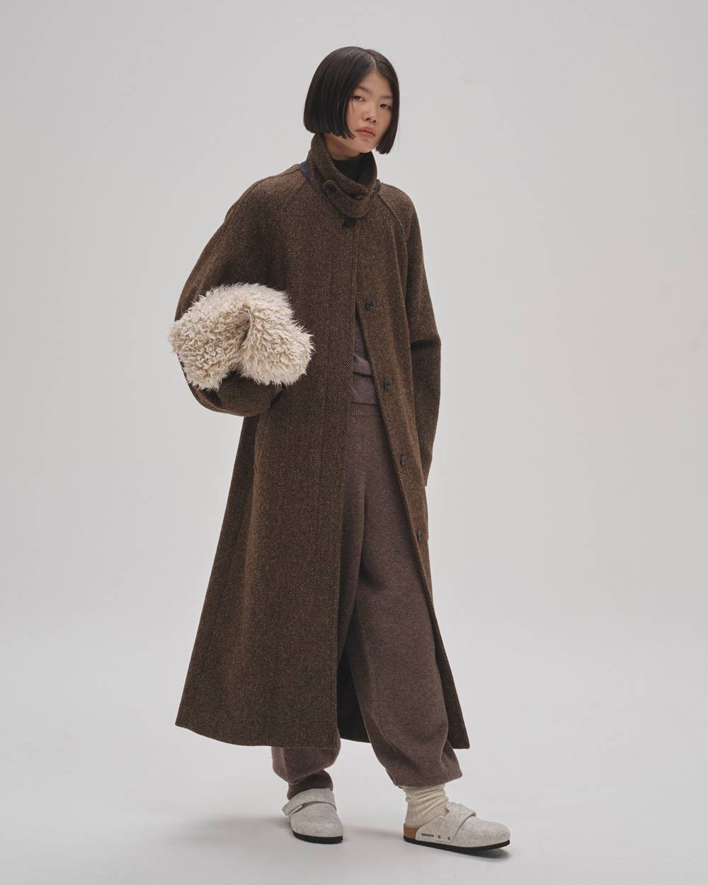 BIRKENSTOCK LOMA FELT SHEARLING