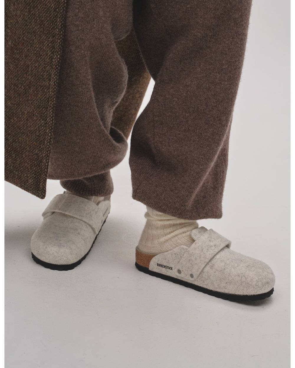 BIRKENSTOCK LOMA FELT SHEARLING