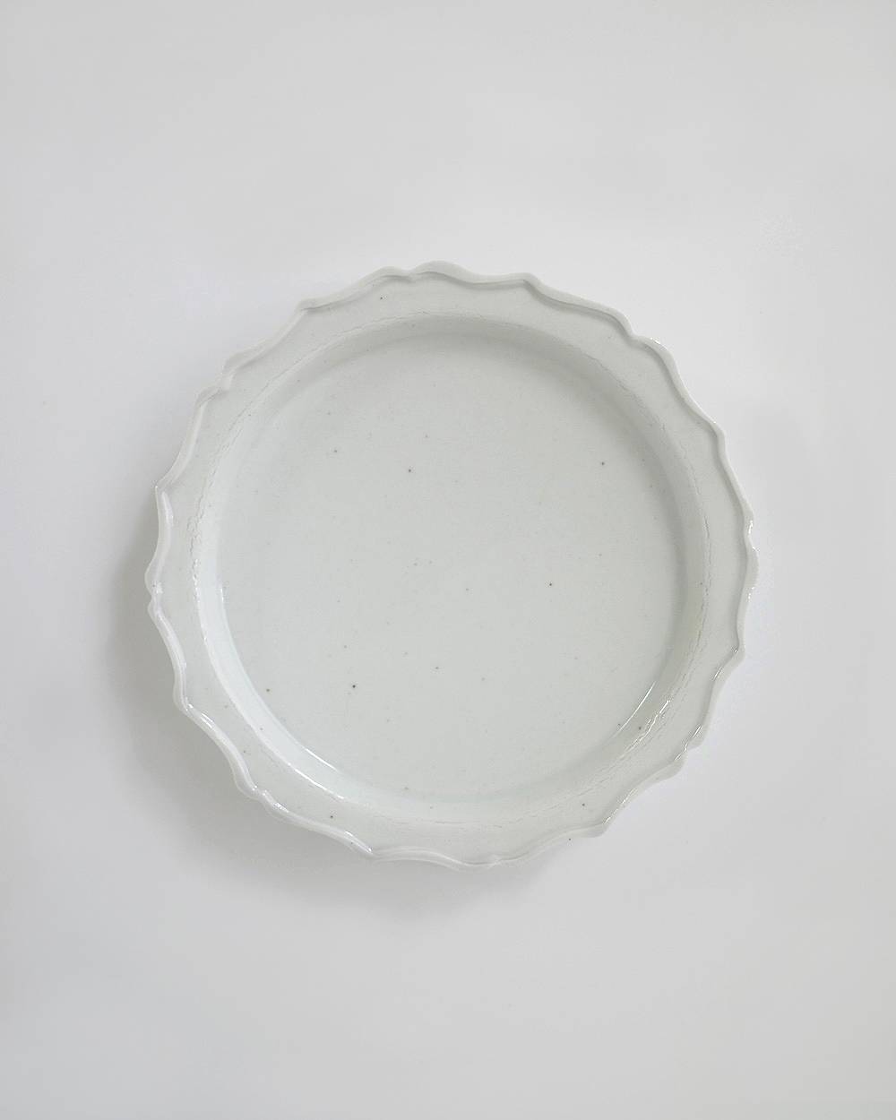 文祥窯　白磁型打5寸稜花リム皿 文祥窯　白磁型打5寸稜花リム皿,ぶんしょうがま はくじかたうち5寸りょうかリムざら,82521236,白磁,文祥窯 ,馬場光二郎,有田焼,器,作家,皿,テーブルウェア,インテリア,lifes,ライフズ