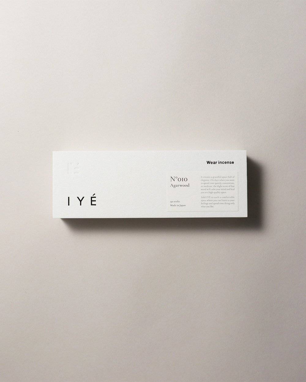 IYÈ incense No.010 Agarwood IYÈ incense No.010 Agarwood,イェ インセンス  No.010 アガーウッド,82611019,IYÈ,イェ,インセンス,お香,サステナビリティ,インテリア,ギフト,lifes,ライフズ,LIFE’s