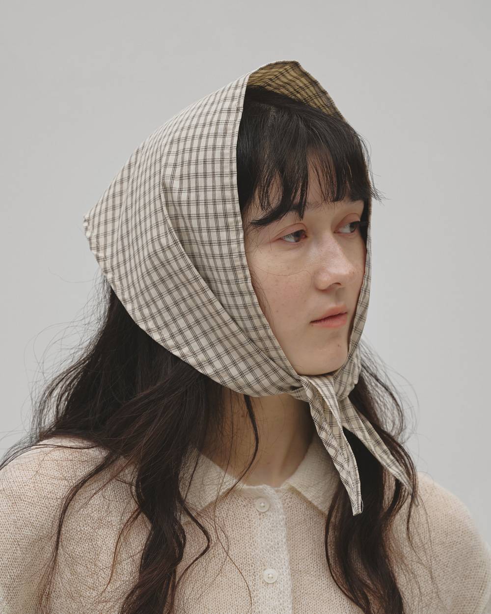 Check Scarf Check Scarf,チェックスカーフ,82611024,スカーフ,チェック,ヘアアクセサリー,小物,ギフト,lifes,ライフズ,LIFE’s