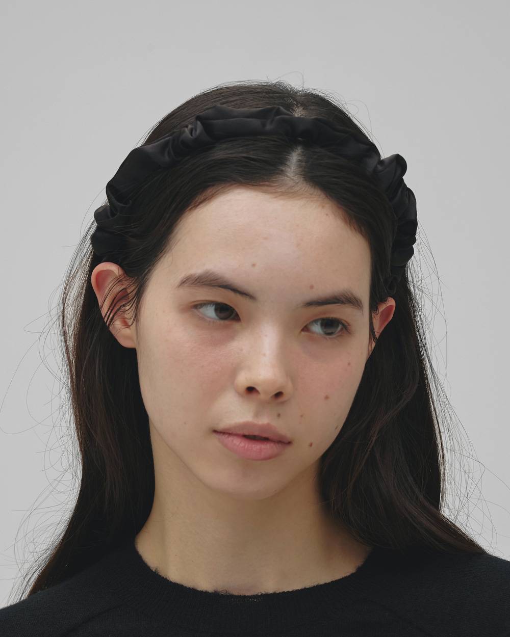 Satin Gather Headband Satin Gather Headband,サテンギャザーヘッドバンド,82611026,ヘッドバンド,アクセサリー,サテン,カチューシャ,lifes,ライフズ,LIFE’s