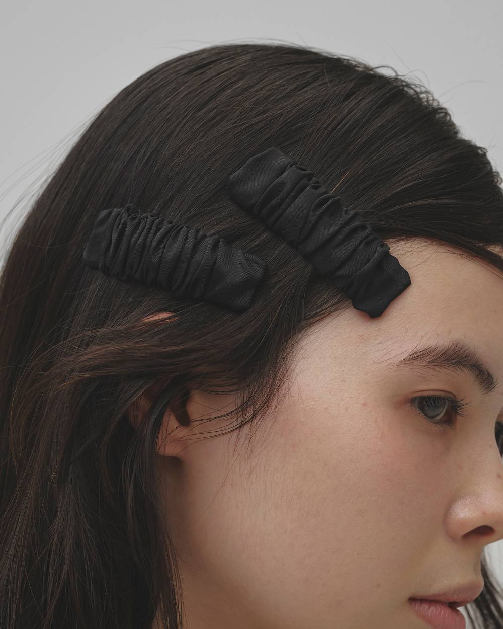 Hair Barrette Satin Gather Headband,Hair Barrette,82611028,ヘアバレット,アクセサリー,バレット,lifes,ライフズ,LIFE’s