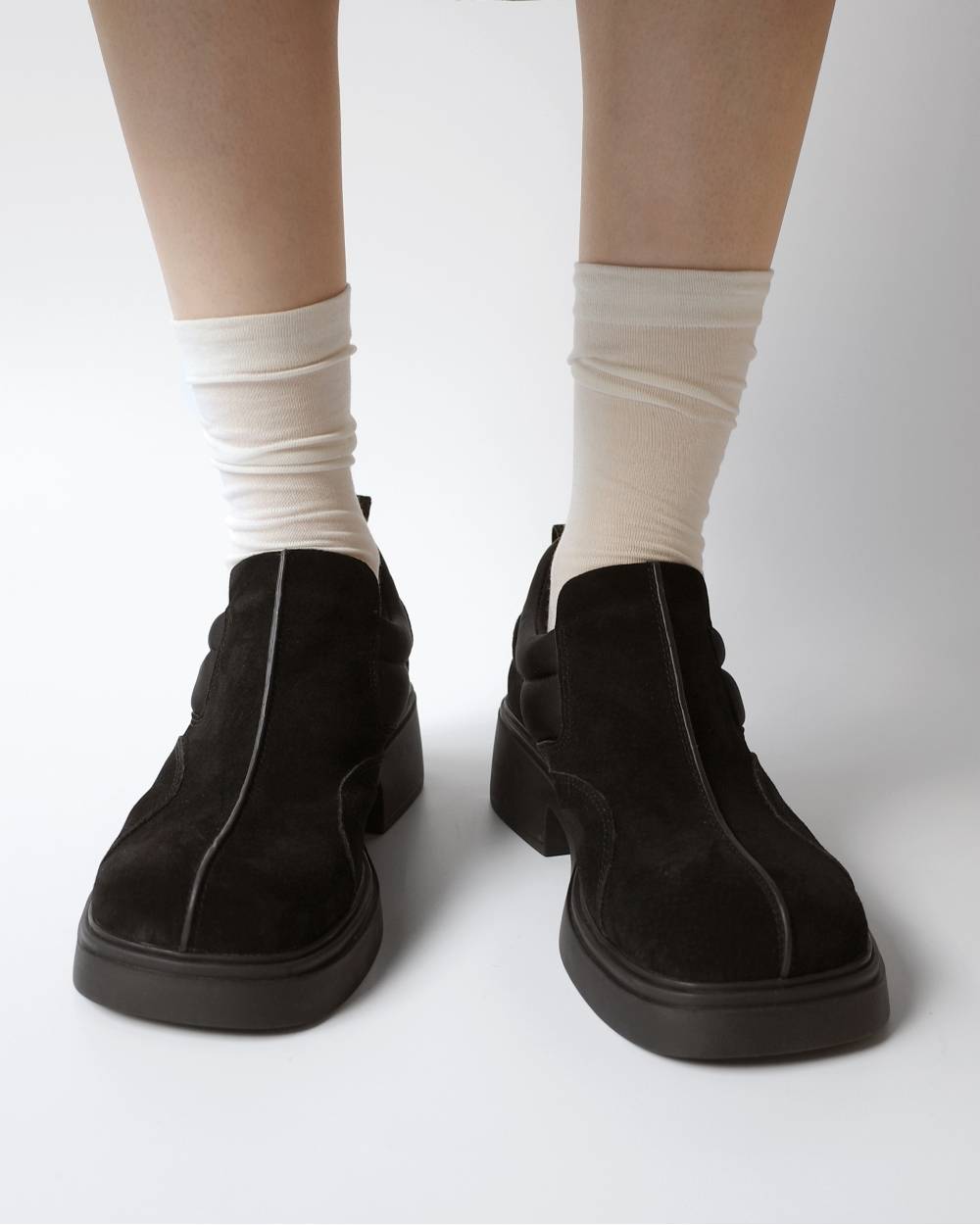 Chunky Sole Suede Boots Chunky Sole Suede Boots,チャンキーソールスエードブーツ,82621015,ブーツ,チャンキーソール,チャンキーブーツ,靴,シューズ,スエードブーツ,lifes,ライフズ,LIFE’s
