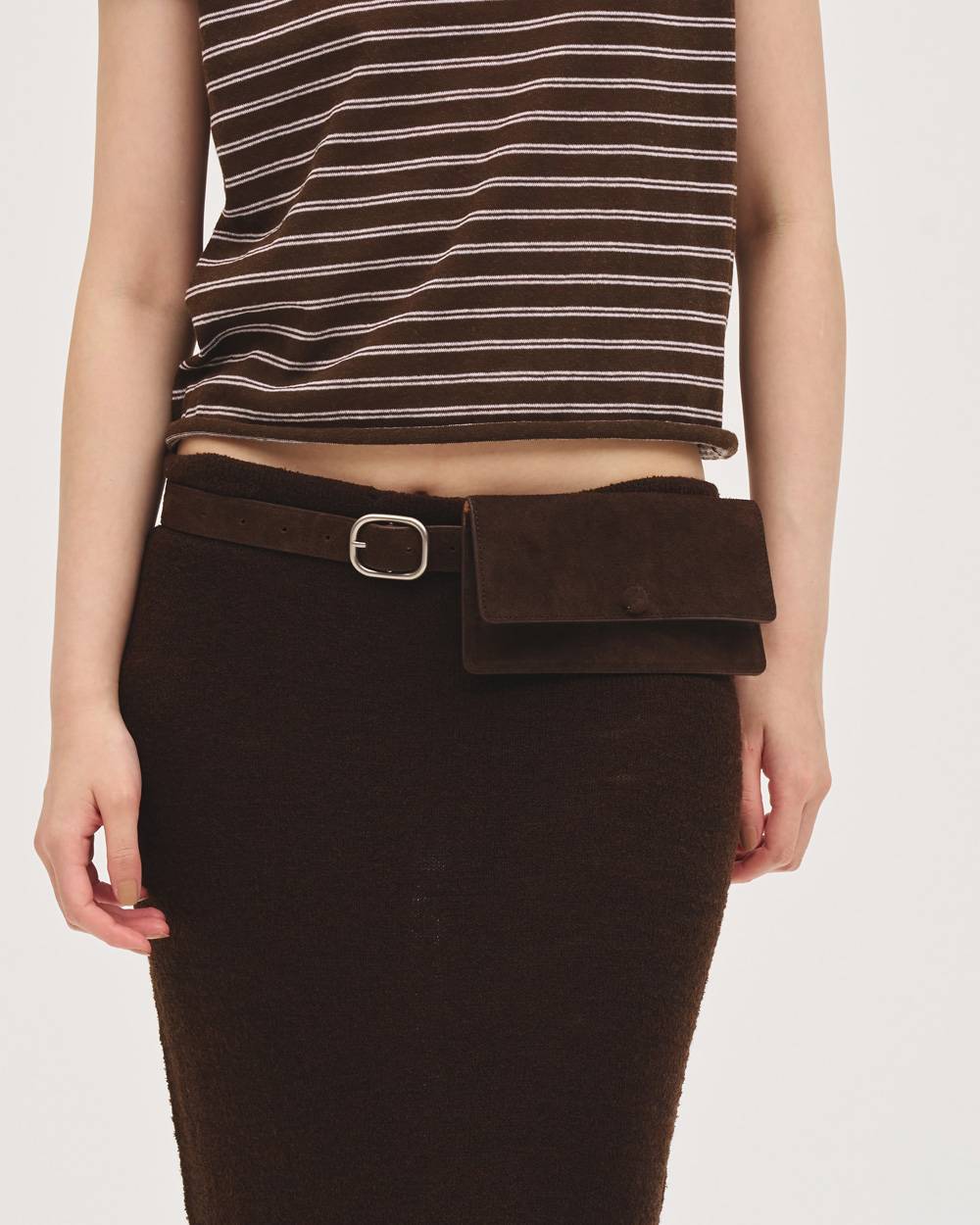 Suede Belt Pouch Suede Belt Pouch,スエードベルトポーチ,82621016,ベルトポーチ,レザーポーチ,スエードポーチ,ポーチ,バッグ,鞄,アクセサリー,アクセサリー,lifes,ライフ